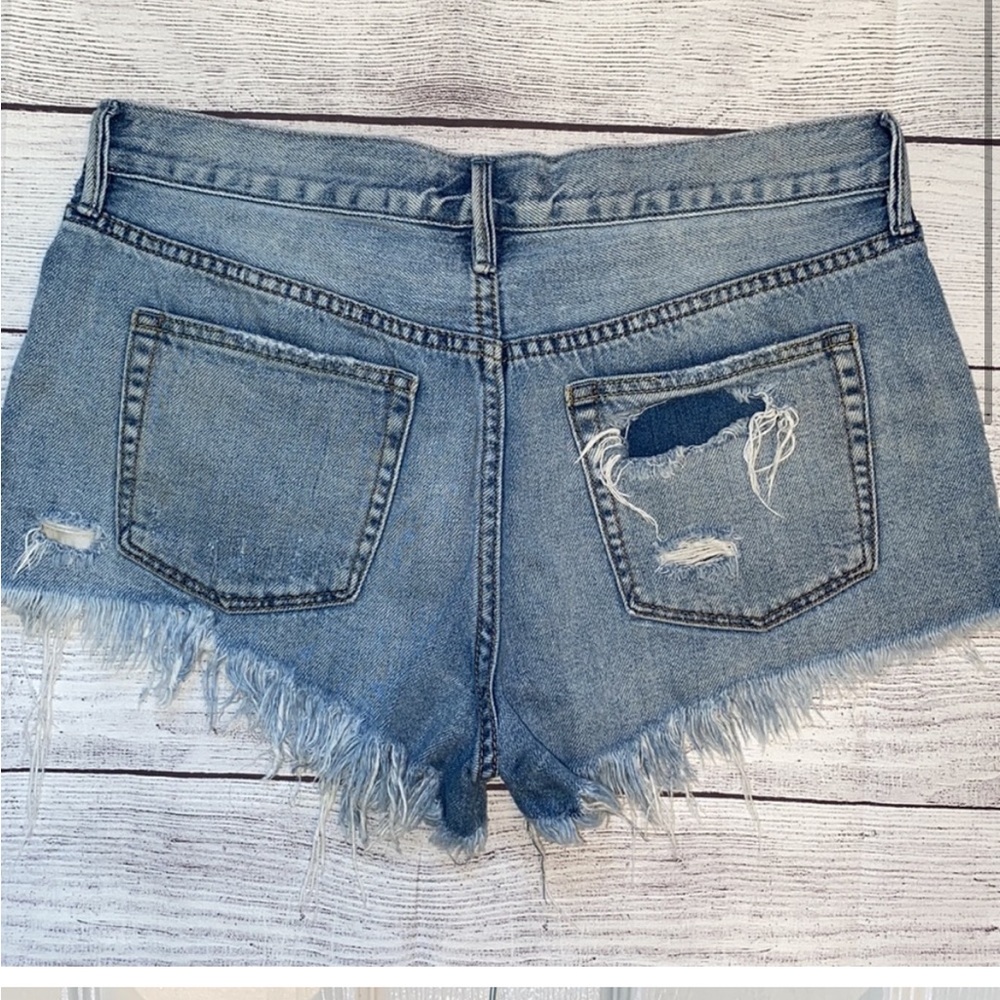 Free People We The Free Denim Shorts - Picture 10 of 10